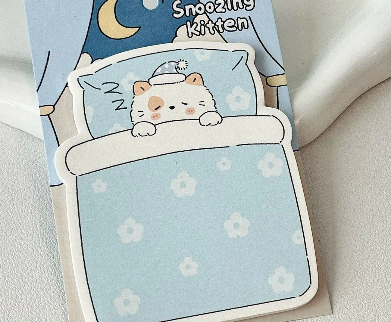 Soft Days Cloud Cat Sticky Notes ♡ Cute Memo Pads