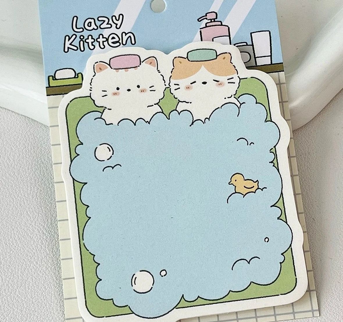 Soft Days Cloud Cat Sticky Notes ♡ Cute Memo Pads