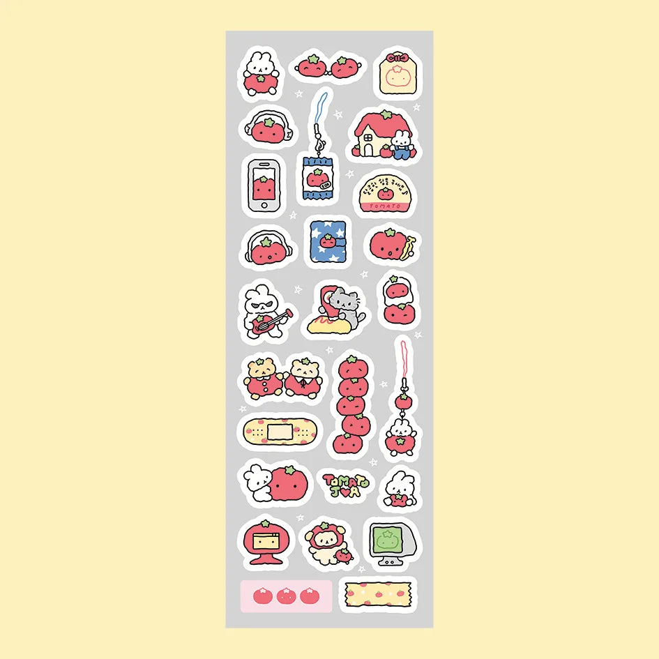 Cute Rabbit Graffiti Stickers ♡ Kawaii Scrapbook Set