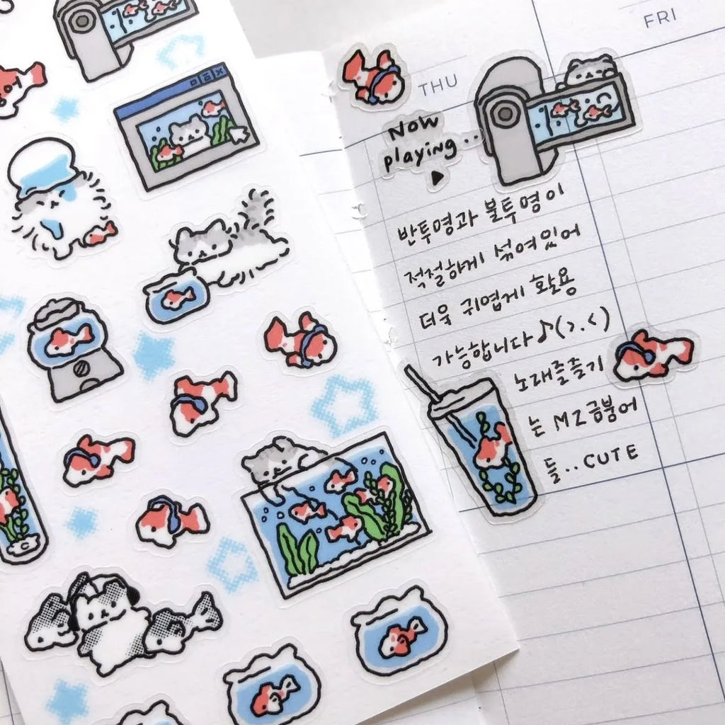 Cute Rabbit Graffiti Stickers ♡ Kawaii Scrapbook Set